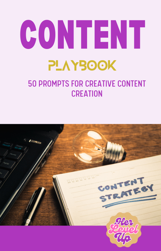 Playbook for Content: Unlock 50 Creative Prompts with Resell Rights"
